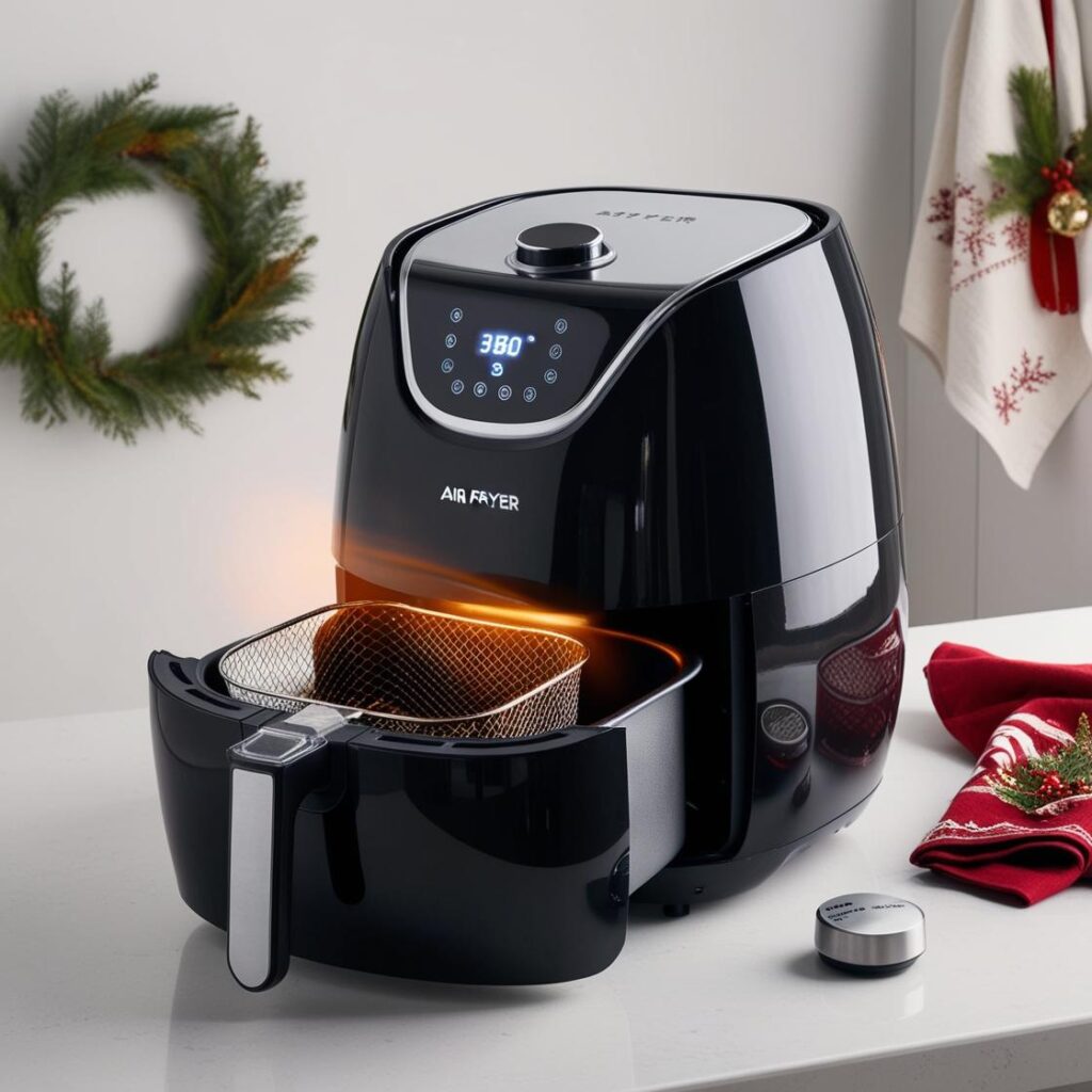 Preheating Air Fryer for Air Fryer Chicken Bowls