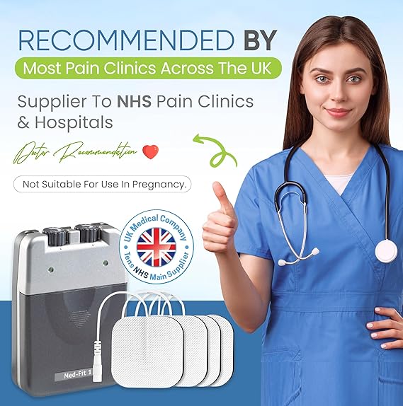 Med-Fit 1 Dual Channel TENS Machine for Pain Therapy